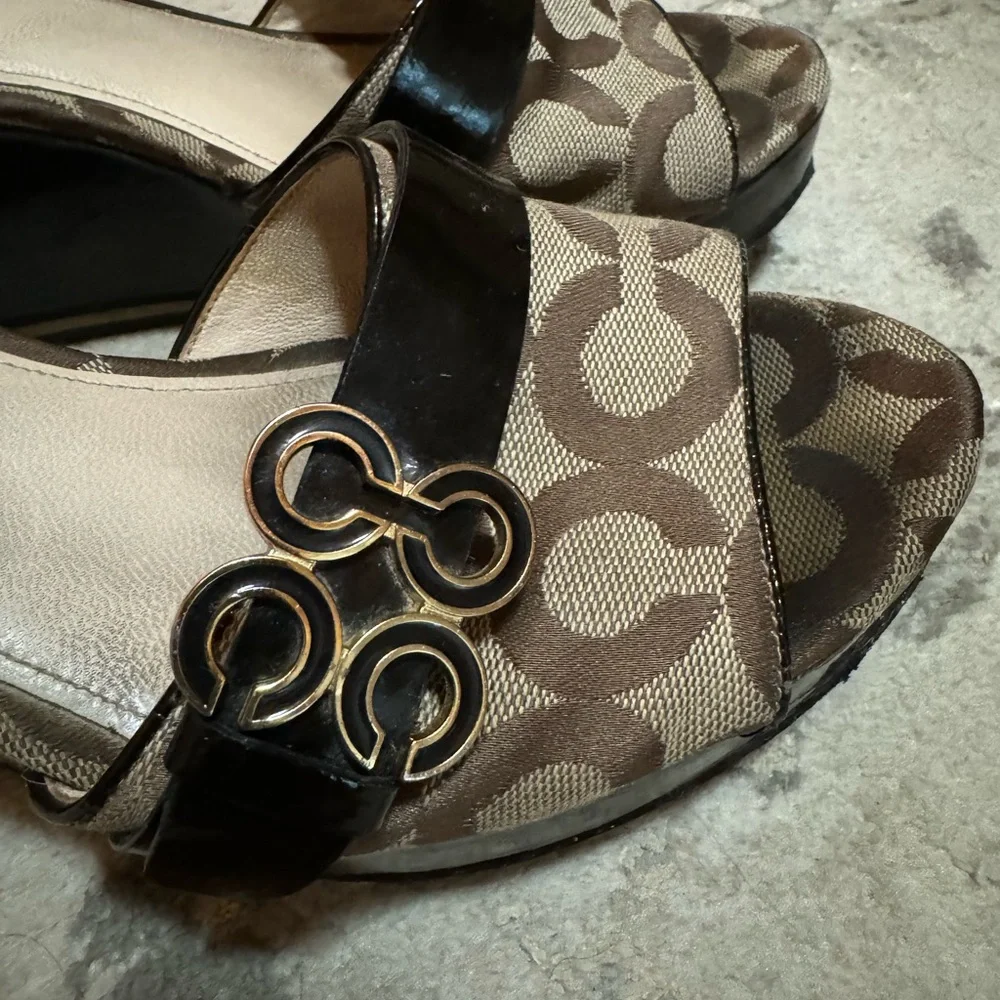 Coach Geri platform sandals - Picture 7 of 10